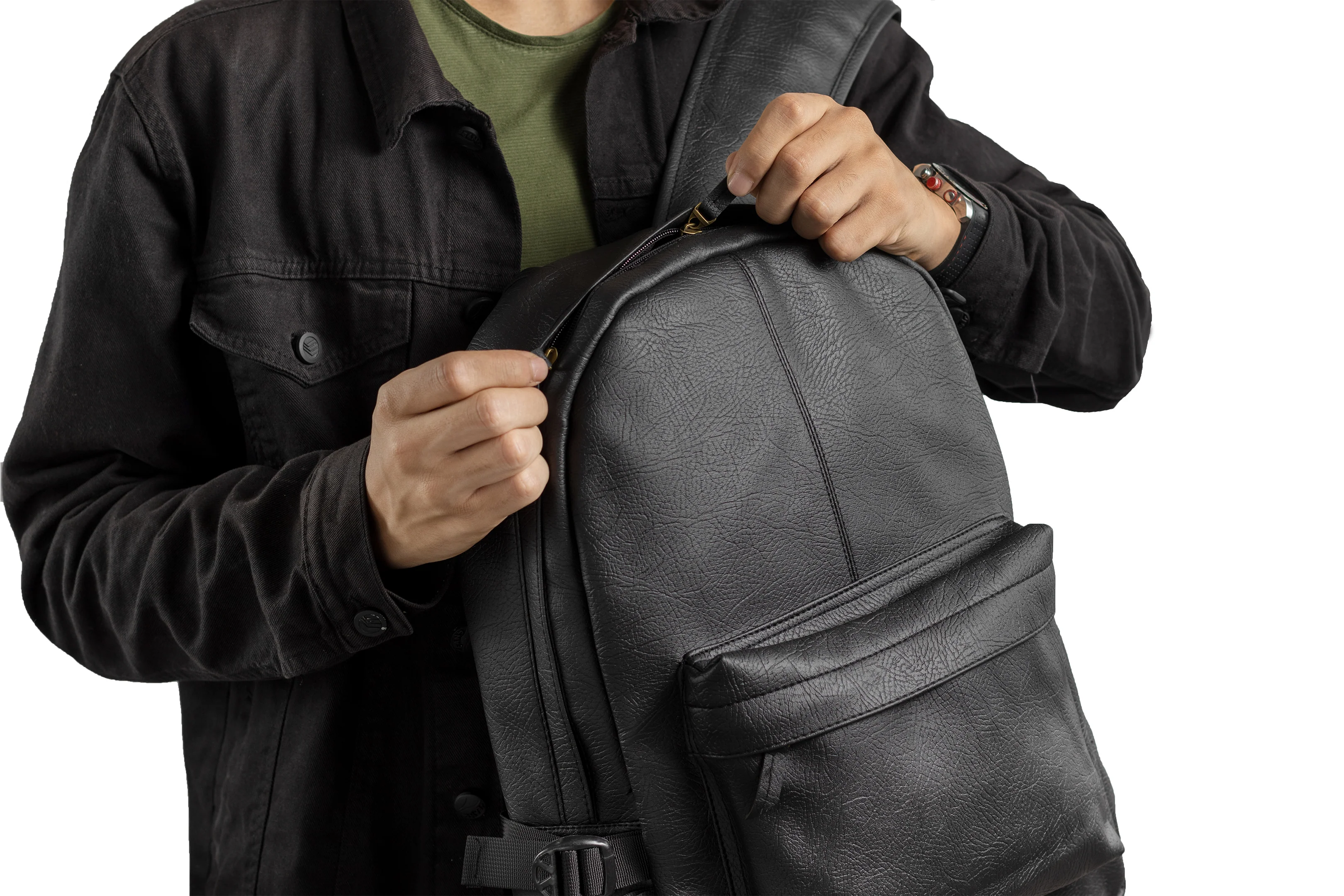 Ar leather backpack - Image 15