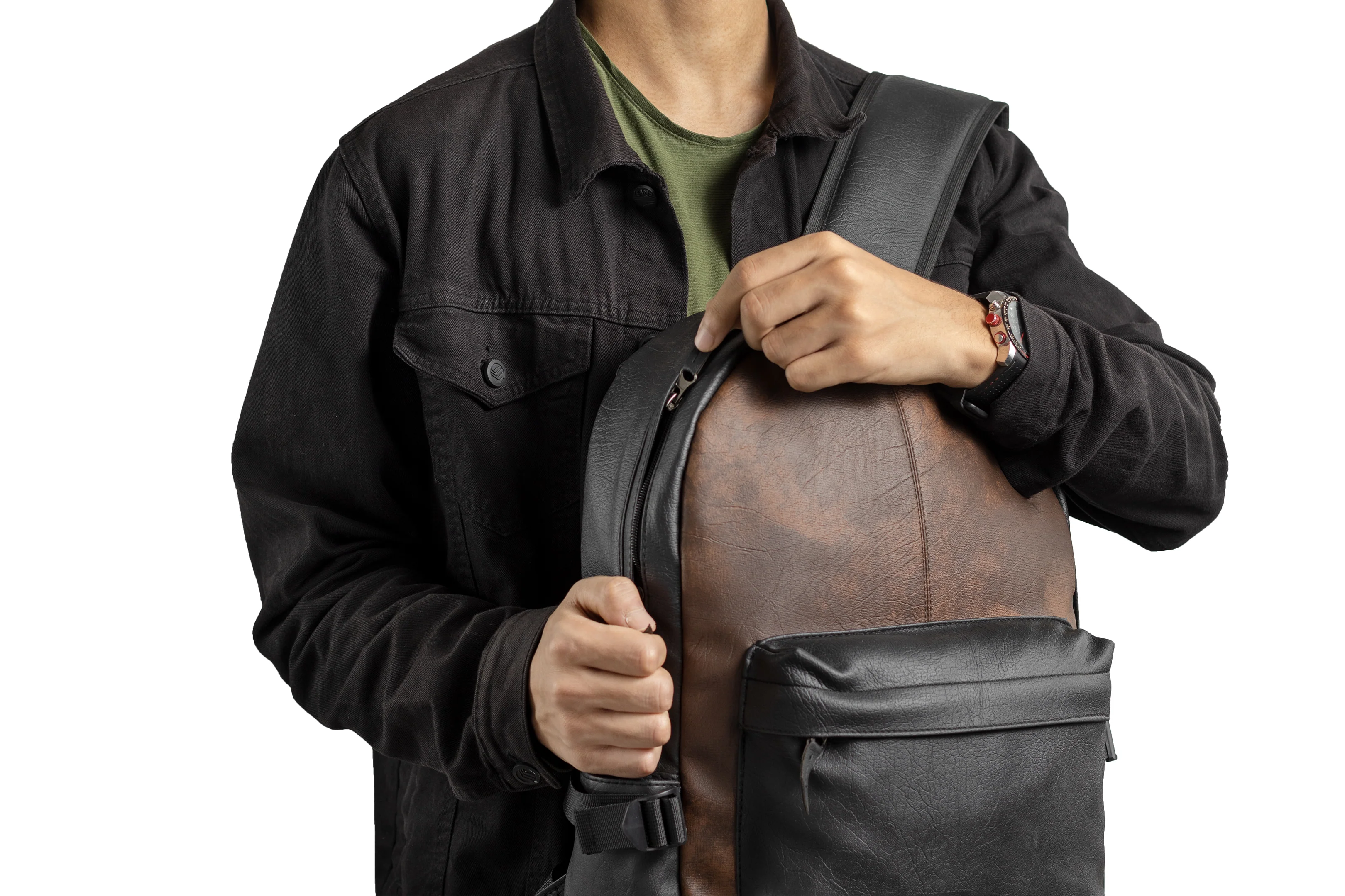 Ar leather backpack - Image 26