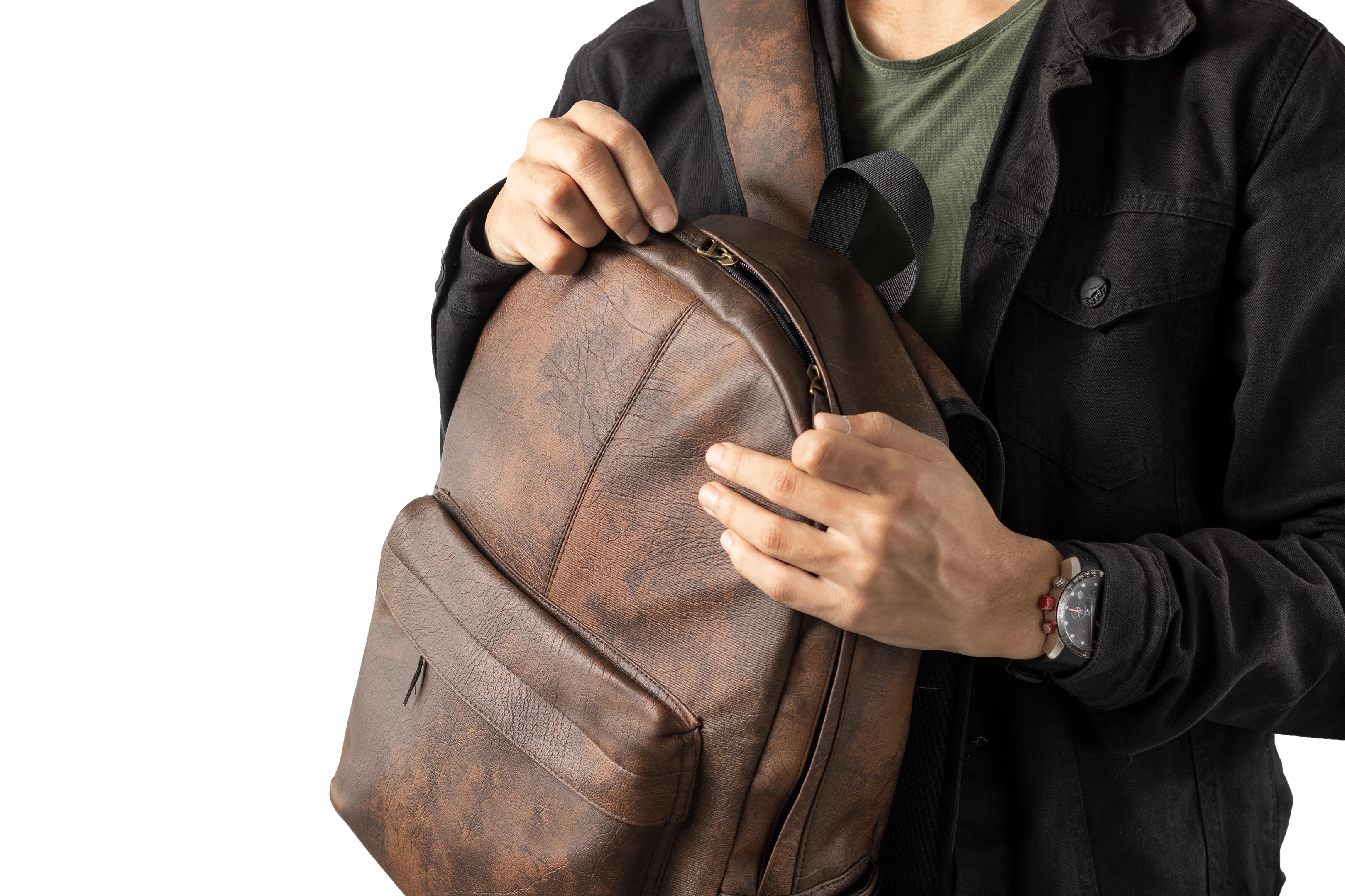 Ar leather backpack - Image 6